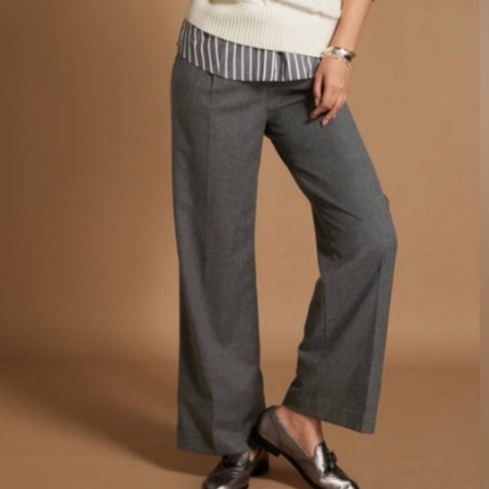 Talbots Heritage Wide Leg Trouser